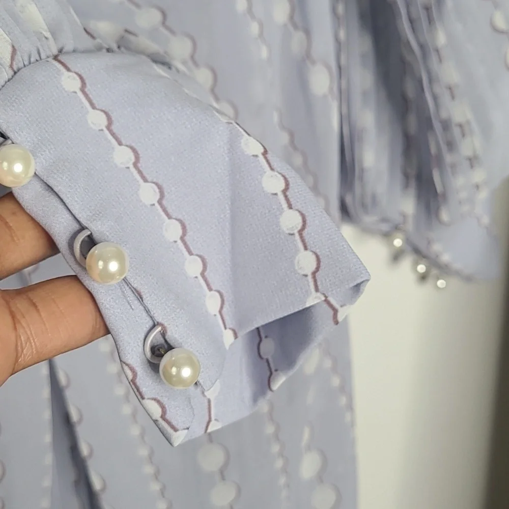 New Kate Spade Pearl Drops Degradé Dress